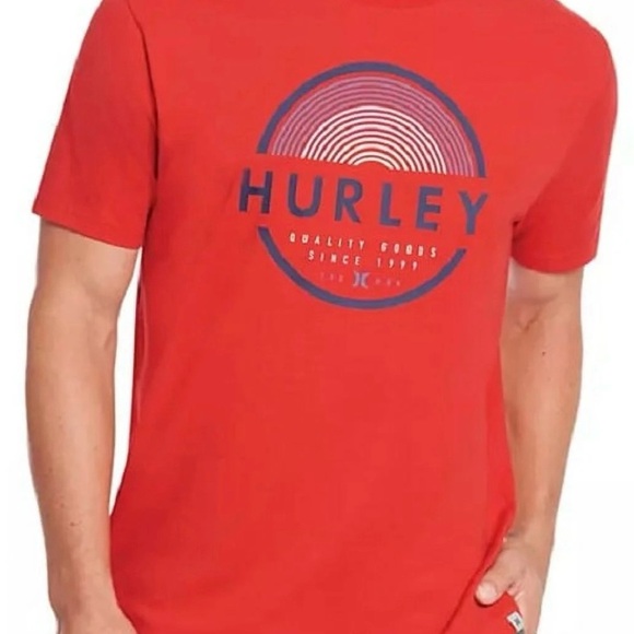 Hurley Other - Hurley Vibrant Red Graphic Tee